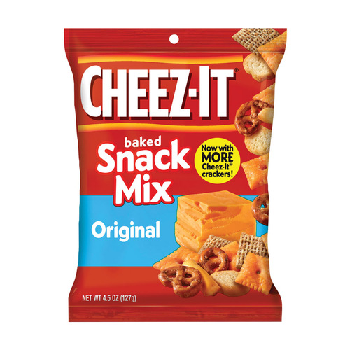 Cheez-It 24100-55715 Snack Mix Original 4.75 oz Pegged