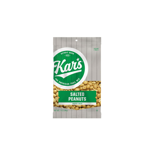 Kars 8622 Peanuts Fresh Harvest Roasted Salted 7 oz Bagged