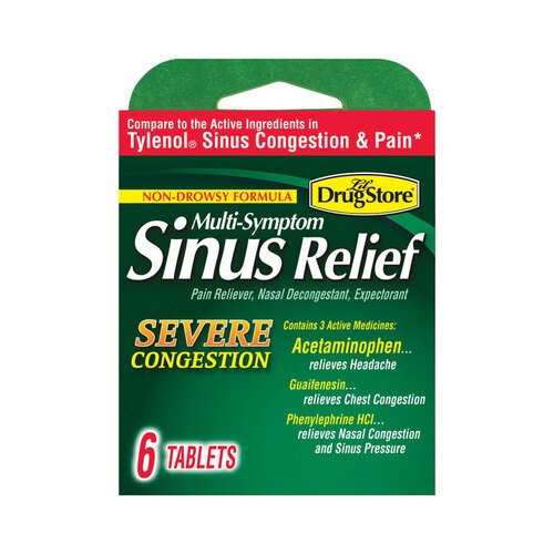 Lil Drug Store 97443 Multi Symptom Sinus Medicine 6 ct