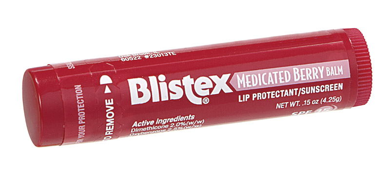 Blistex 81269 Medicated Lip Balm Berry/Mint Scent 0.15 oz