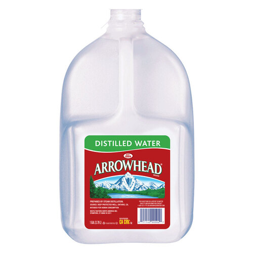 Bottled Water Arrowhead Distilled 1 gal