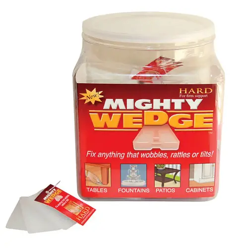 Mighty Wedge MWH-C363 Hard Wedges Household Clear