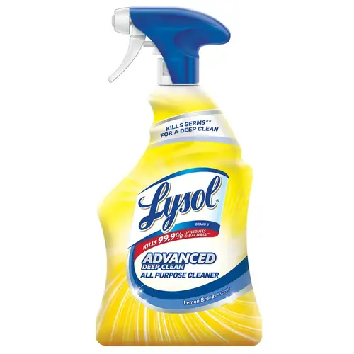 All Purpose Cleaner Advanced Deep Clean Lemon Breeze Scent Liquid 32 oz