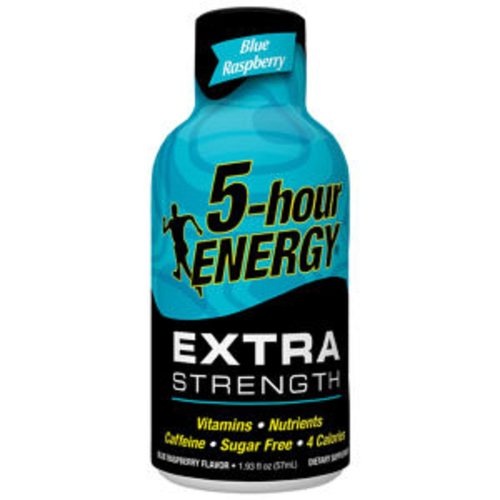 5HOUR ENERGY 9421579XCP12 Energy Shot Extra Strength Sugar Free Blue