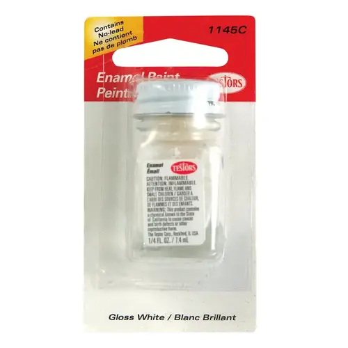 Hobby Paint Gloss White 0.25 oz White