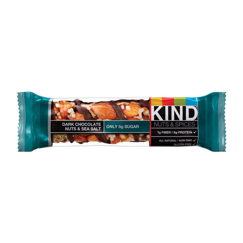 KIND 673719 Candy Bar Dark Chocolate/Nuts/Sea Salt 1.4 oz