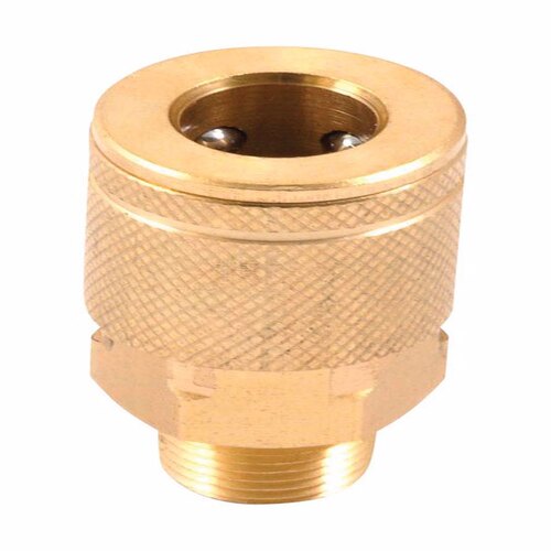 Air Coupler Brass 1/4" Male 1 X 1/4" 2