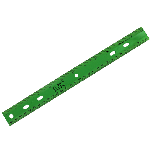 A&W 36012.UPC.P Ruler 12