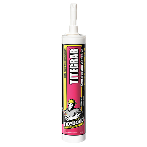 Construction Adhesive Titegrab 9.5 oz White