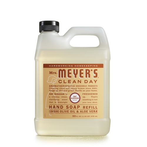 Hand Soap Refill Mrs. Meyer's Clean Day Oat Blossom Scent 33 oz - pack of 6