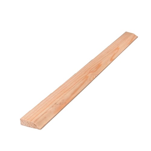 Alexandria Moulding 0W936-20084C1 Molding 7/16" H X 7 ft. L Unfinished Natural Pine Unfinished