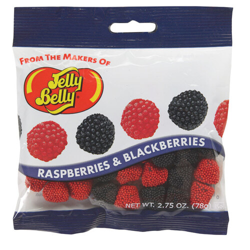 Jelly Belly 45310-XCP12 Jelly Beans Raspberries & Blackberries 2.75 oz - pack of 12
