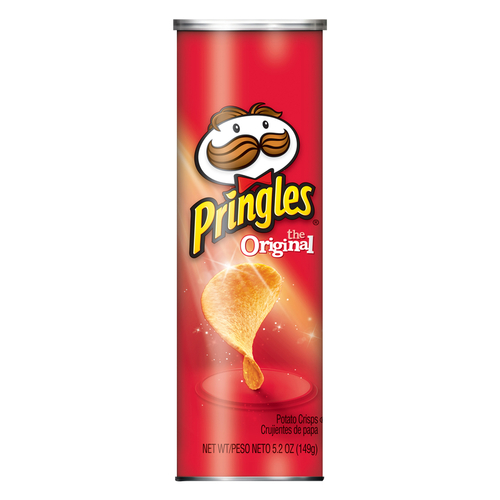 Pringles 3800013840-XCP14 Chips Original 5.26 oz Can - pack of 14