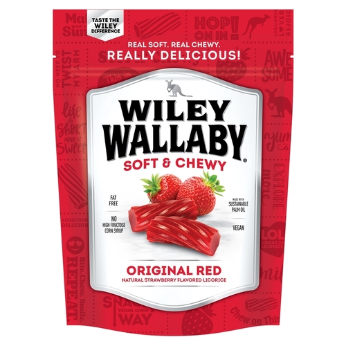 Wiley Wallaby 120100 Licorice Australian Style Gourmet Red 10 oz