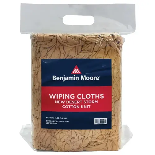 Wiping Rags Desert Storm Cotton Knit 4 lb Desert Storm Tan