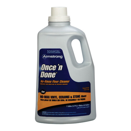 Armstrong 00330408 Floor Cleaner Once'N Done Citrus Scent Liquid 1 gal