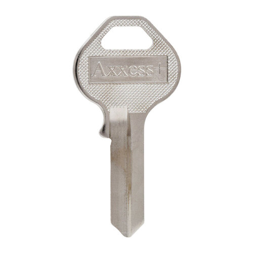 Hillman 88556-XCP4 Key Blank Traditional Key House/Office 57 M4, M5 Single For Master Locks Silver - pack of 4