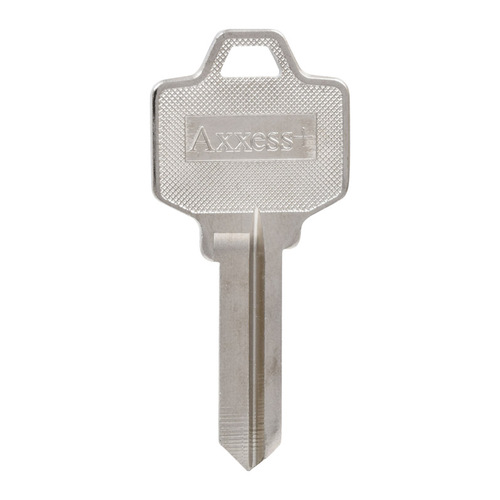 Key Blank Traditional Key House/Office 74 NA6, NA25 Single For National Locks Silver