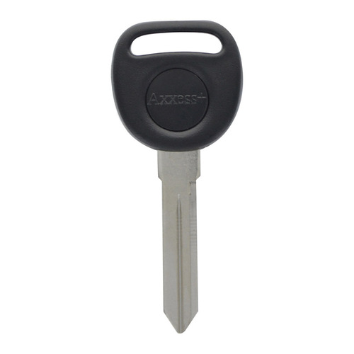 Key Blank KeyKrafter Automotive Double For Buick Black/Silver