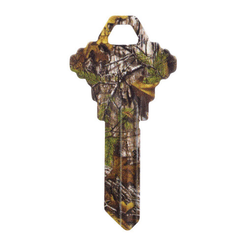 Universal Key Blank RealTree Green House/Office Single Green