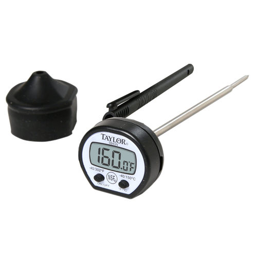 TAYLOR 9840RB DIGITAL THERMOMETER WITH RUBBER BOOTH