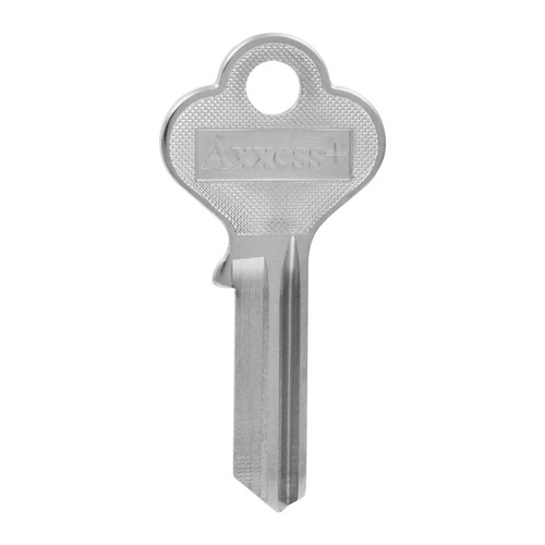 Key Blank Traditional Key House/Office 76 EA27 Single For Eagle Locks Silver - pack of 4