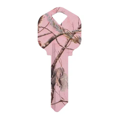 Universal Key Blank RealTree Pink House/Office Single Pink