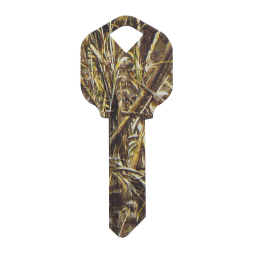 Universal Key Blank RealTree Brown House/Office Single Brown