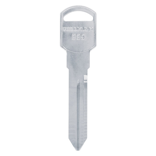 Key Blank B-89 Automotive B-89 Double For GM Silver