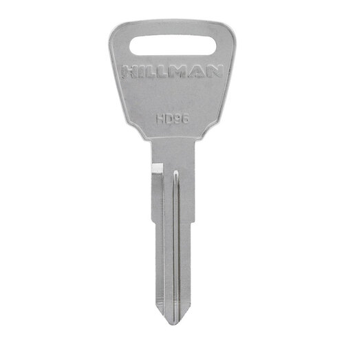 Key Blank Automotive HD96 Double For Honda Silver