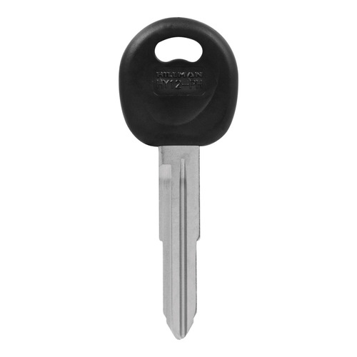 Key Blank Automotive Double For Hyundai Black/Silver