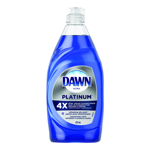 Dish Soap Ultra Platinum Refreshing Rain Scent Liquid 16.2 oz