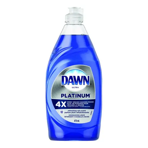 Dish Soap Ultra Platinum Refreshing Rain Scent Liquid 16.2 oz - pack of 10