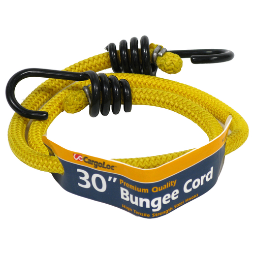 Bungee Cord Hooks Yellow 30" L X 0.32" T Yellow