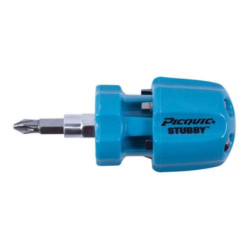 Picquic 91100B 6-in-1 Screwdriver 7 pc 3.55" Assorted