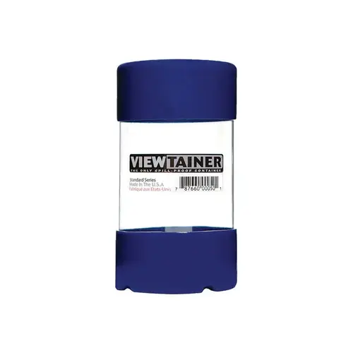 Slit Top Container 3" W X 5" H Plastic Blue Blue - pack of 15