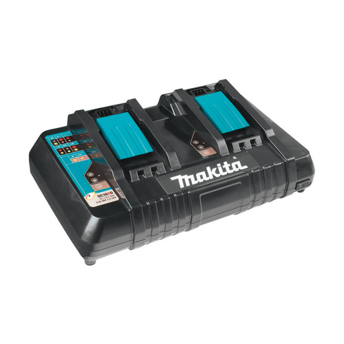 Dual Port Battery Charger, 120 VAC Input, 14.4, 18 V Output, 2 to 6 Ah, Battery Included: No