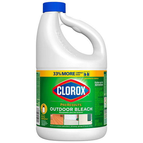 CLOROX 1005780-XCP6 Outdoor Bleach Pro Results Regular Scent 81 oz - pack of 6