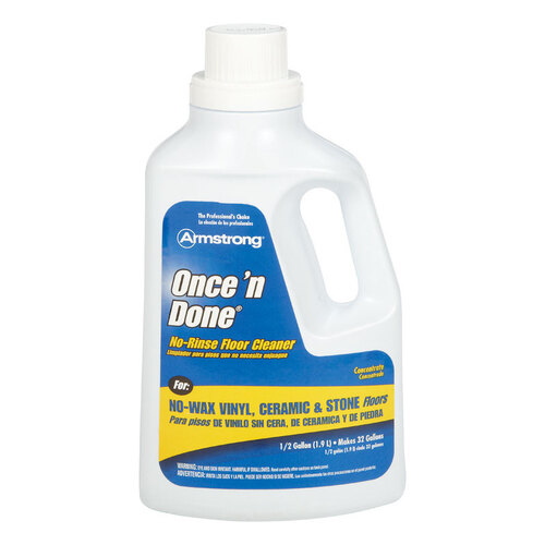 Armstrong 00330806 Floor Cleaner Once'N Done Citrus Scent Liquid 64 oz