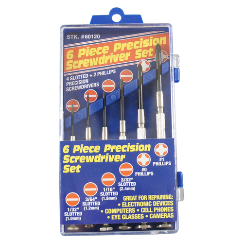 Best Way Tools 60120 Precision Driver Set Silver