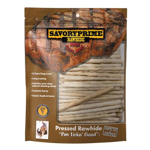 Savory Prime 17 Pressed Bone Rawhide All Size Dogs 5" L