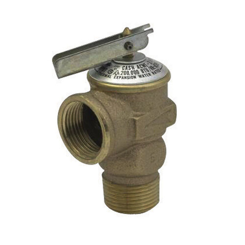 Cash Acme 16127-0125 Pressure Relief Valve Stainless Steel