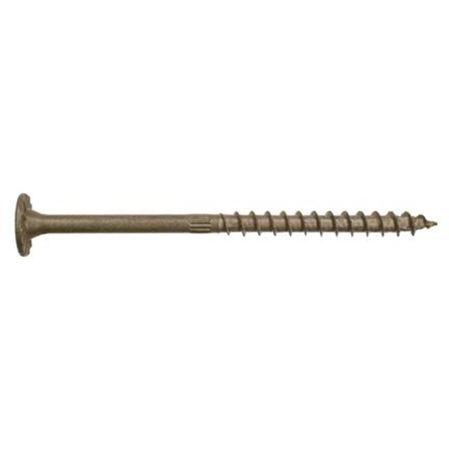 Structural Screws Strong-Drive No. 5 X 6" L Star Low Profile Head 17.65 lb 250 Double-Barrier Coating