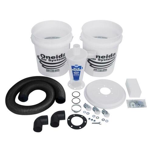 Wet/Dry Vac Cyclone Separator Kit Dust Deputy Deluxe 12" L X 12" W X 2" D Wet/Dry Vac Cyclone Separator Ki Clear