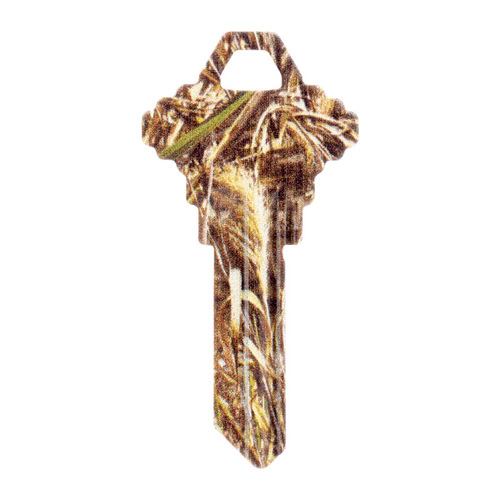 Universal Key Blank RealTree Brown House/Office Single Brown