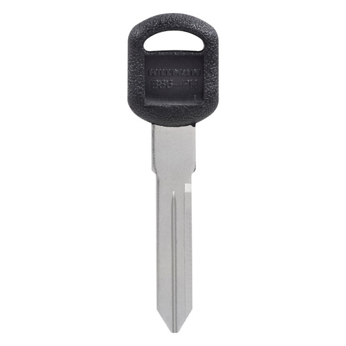 Key Blank Automotive B86PH Double For GM Black/Silver