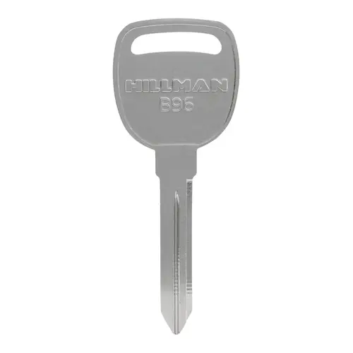 Key Blank Automotive B96 Double For Saturn Silver - pack of 10