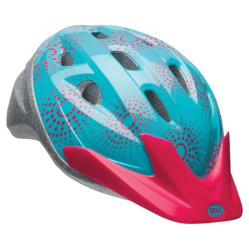 Bell Sports 7107106 Bicycle Helmet Pink/Teal ABS/Polycarbonate Pink/Teal