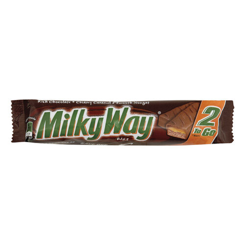 Milky Way 108290 Chocolate Candies 2 To Go Original 3.36 oz
