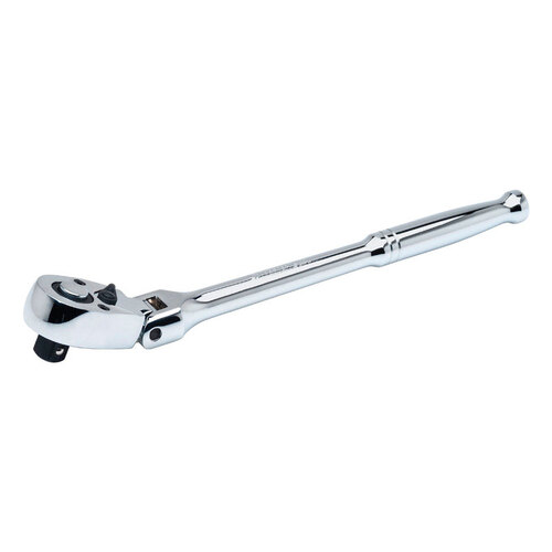 Teardrop Ratchet 1/2" drive Flex Head 72 teeth Polished Chrome